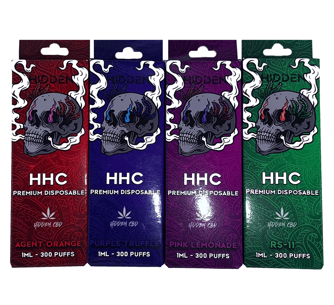 HiddenCBD HHC Disposables - 1ML - HiddenCBD
